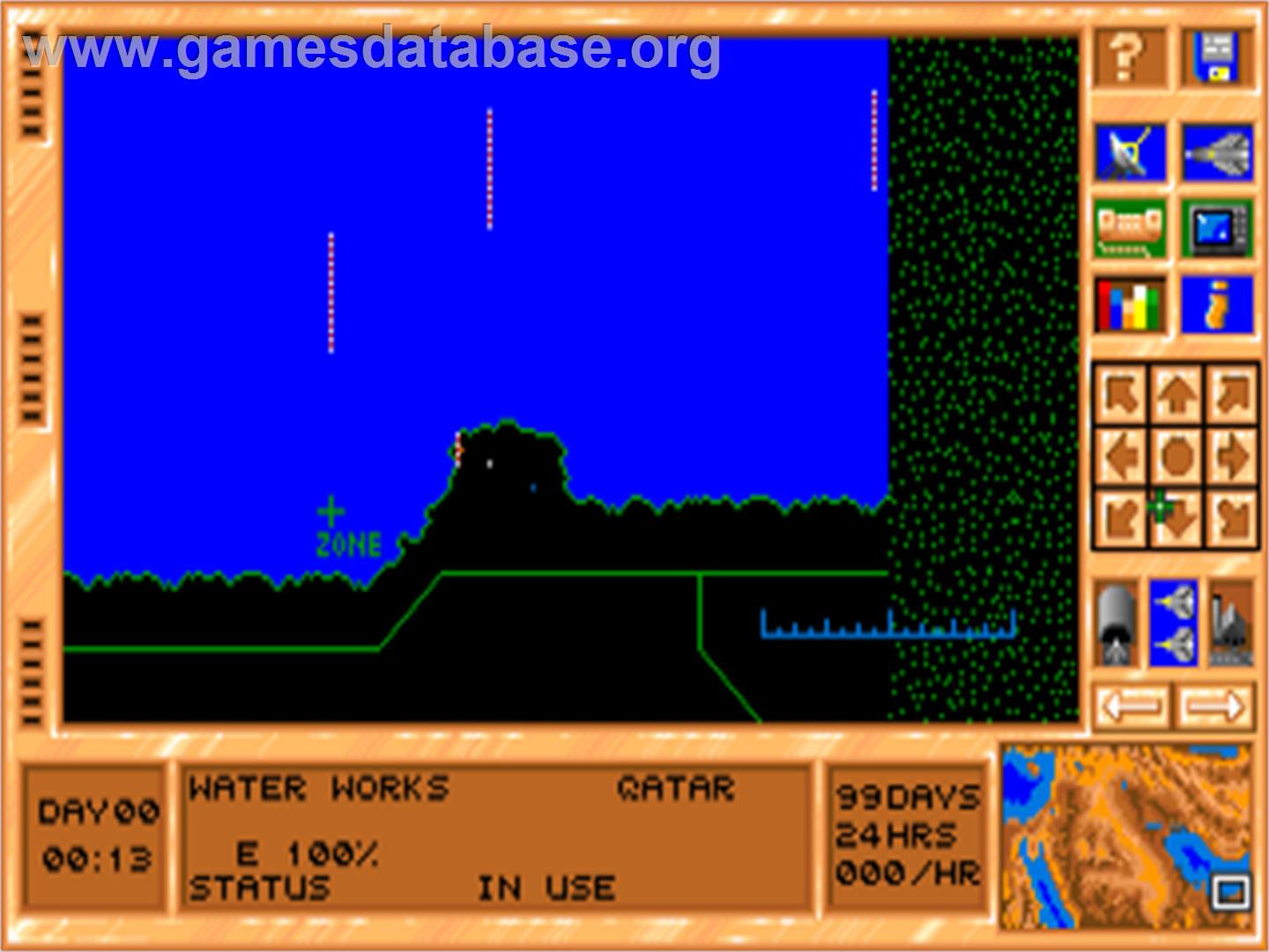 Airforce Commander - Commodore Amiga - Artwork - In Game